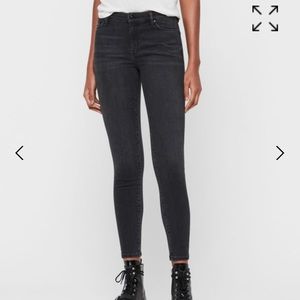Allsaints Grace Mid-Rise Ankle Skinny Jeans